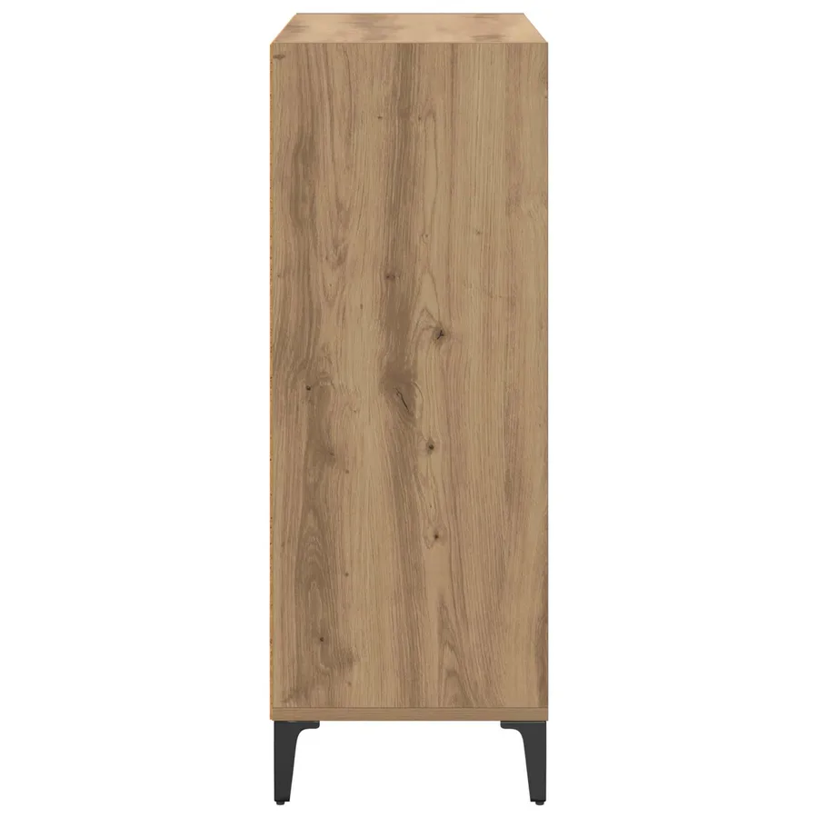 Buffet Chêne artisanal 69,5 x 32,5 x 90 cm Bois d'ingénierie - 6