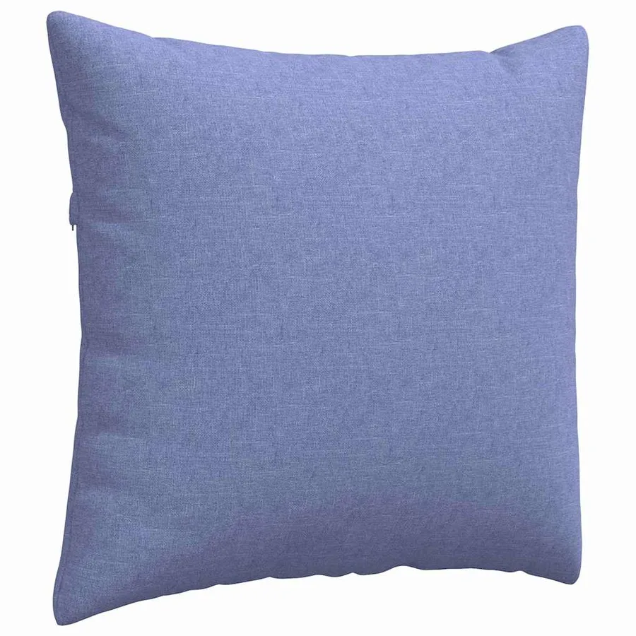 Coussins de canapé 2 pcs Bleu denim 45 x 45 cm tissu - 5