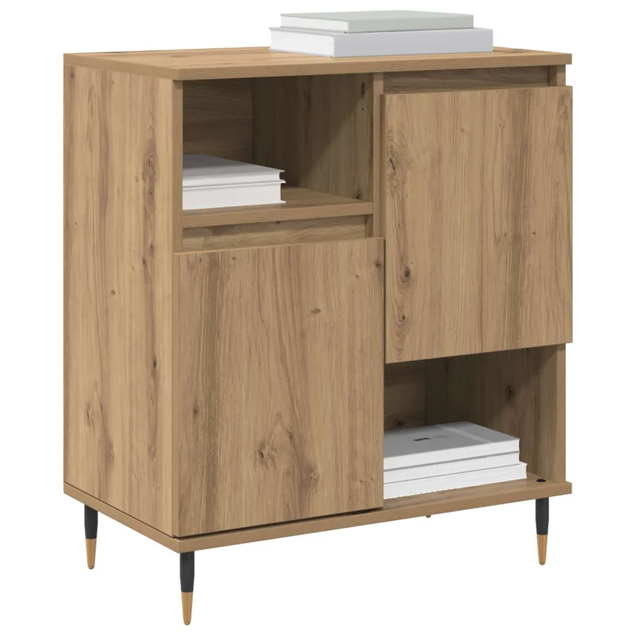 Buffets 2 pcs chêne artisanal - 3