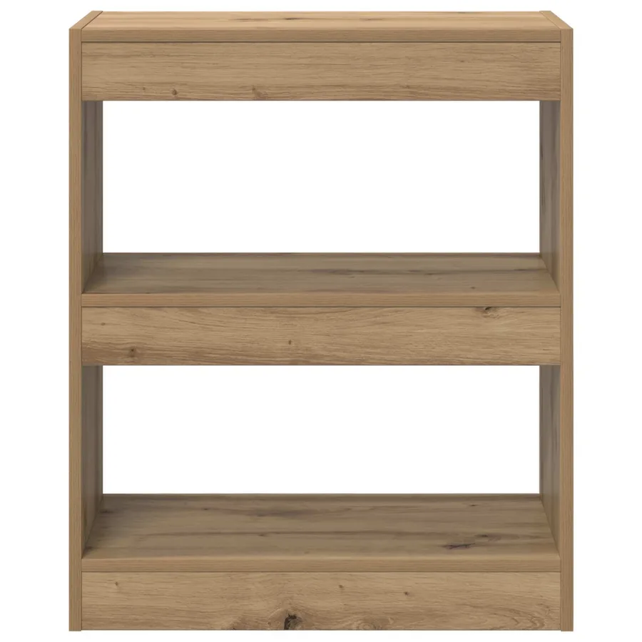 Bibliothèque 2 niveaux 60 x 30 x 72 cm Bois d'ingénierie - 5