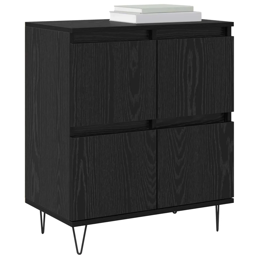 Buffets 3 pcs Chêne noir - 3