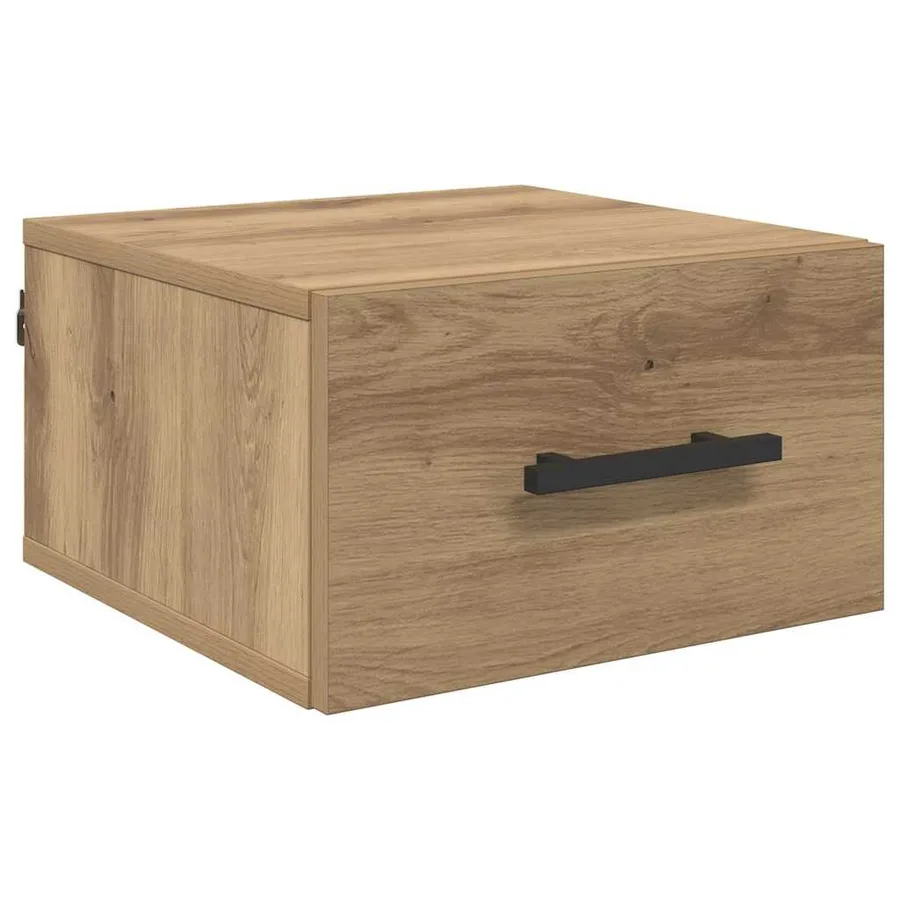 Cabinet de chevet 35 x 35 x 20 cm Bois d'ingénierie - 2