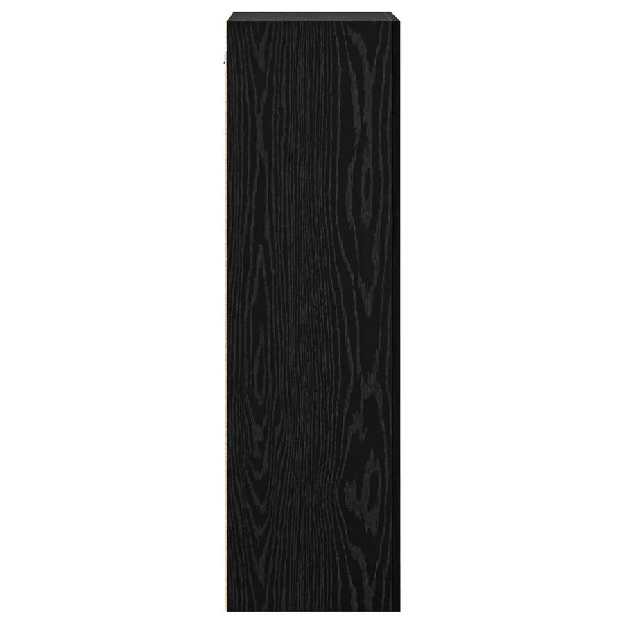 Meuble TV mural Chêne noir 40,5 x 30 x 102 cm Bois d'ingénierie - 7