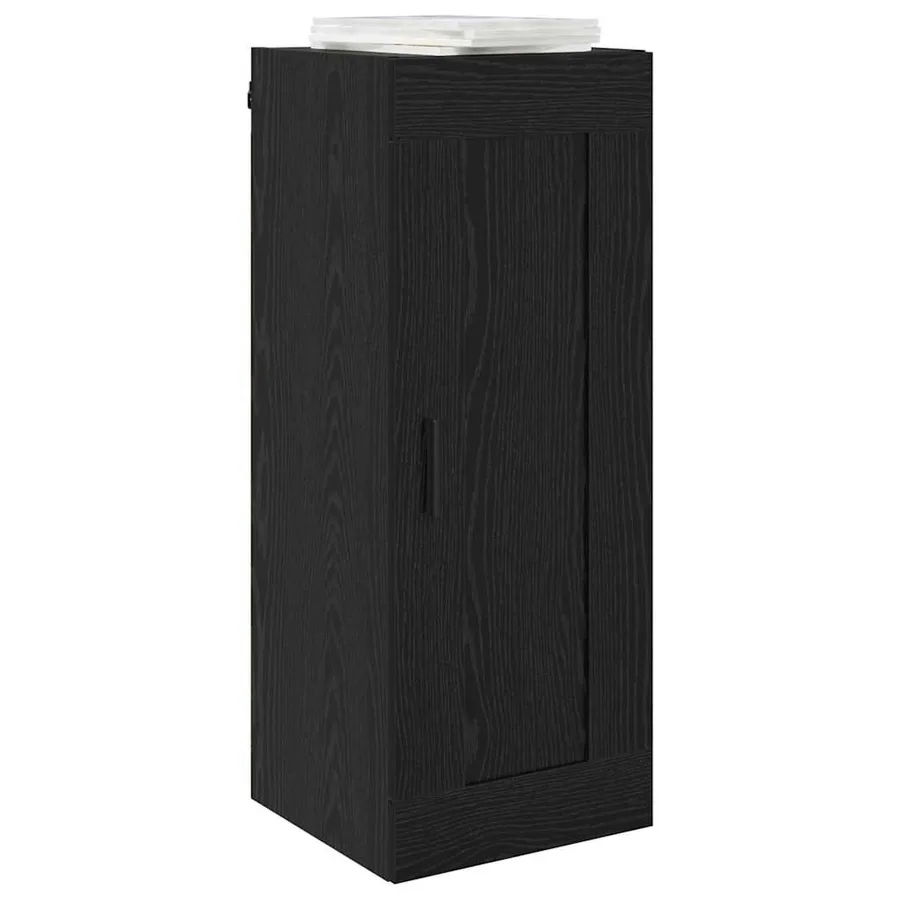 Meuble mural Chêne noir 34,5 x 34 x 90 cm Bois d'ingénierie - 3