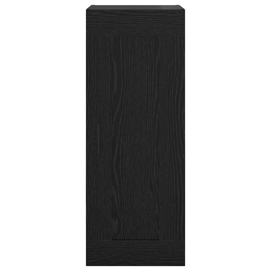 Meuble mural Chêne noir 34,5 x 34 x 90 cm Bois d'ingénierie - 6