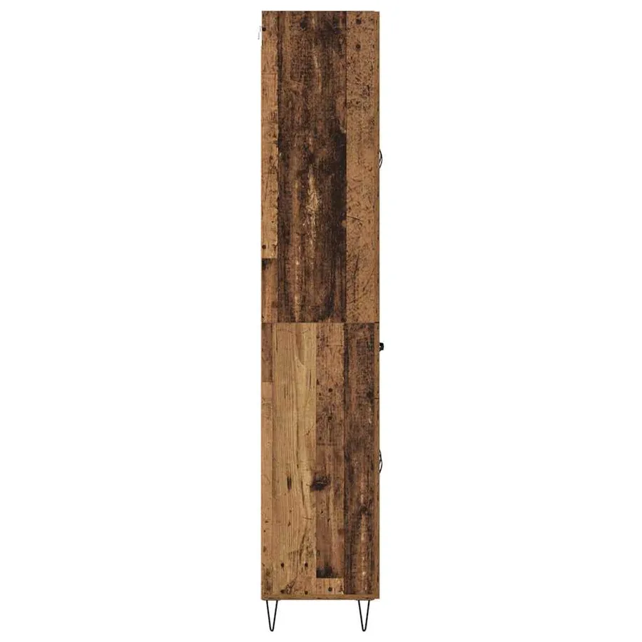 Haut Armoire Bois Ancien 69,5 x 34 x 90 cm Bois d'ingénierie - 9