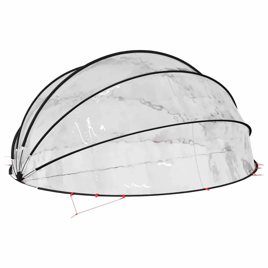 Dôme de piscine Transparent 546 x 516 x 250 cm PVC - 6