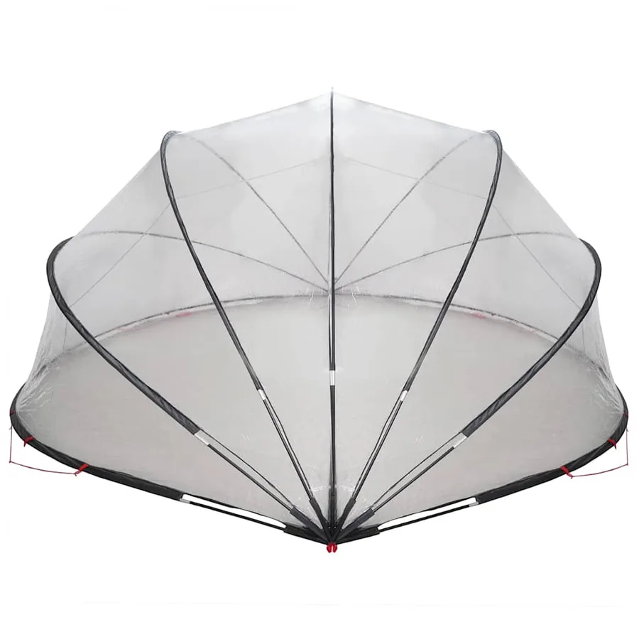 Dôme de piscine Transparent 546 x 516 x 250 cm PVC - 9