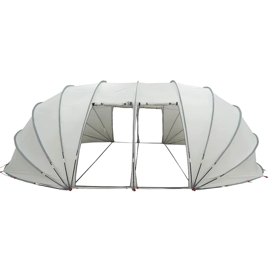 Dôme de tente de piscine Gris 640 x 432 x 205 cm - 6
