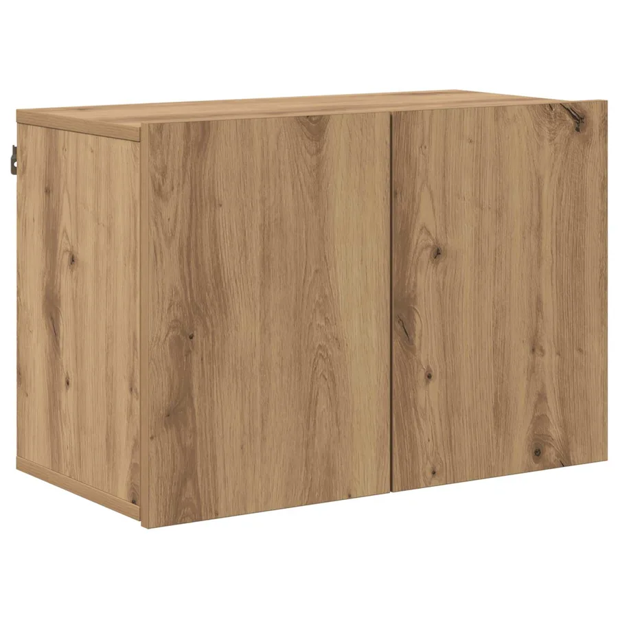 Unité murale de TV 5 pcs Chêne artisanal Bois d'ingénierie - 6