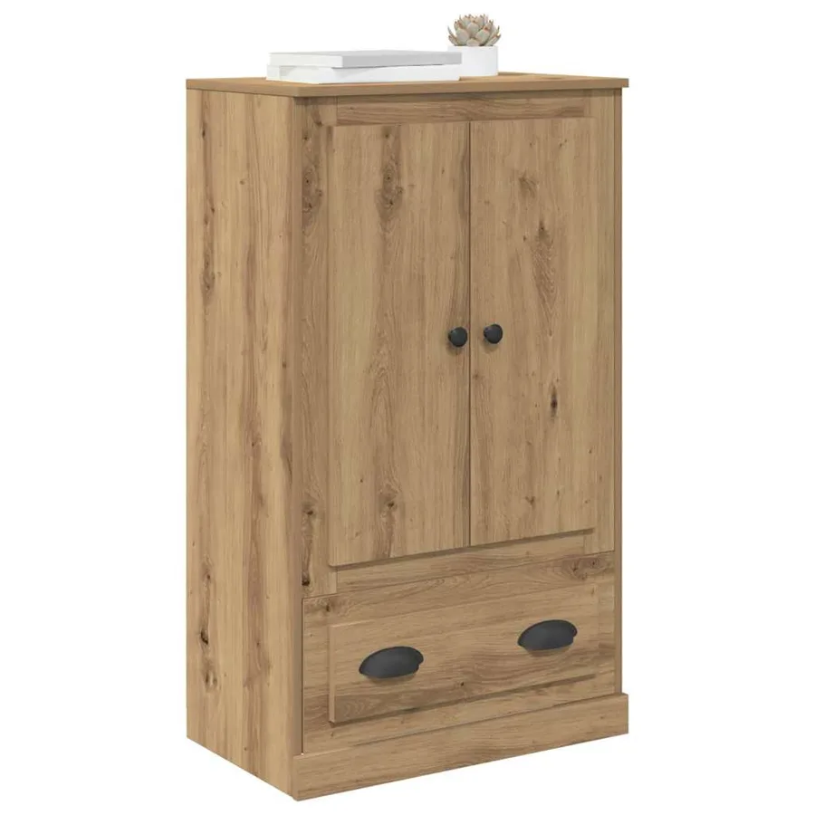 Haut Armoire Chêne artisanal 60 x 35,5 x 103,5 cm - 3