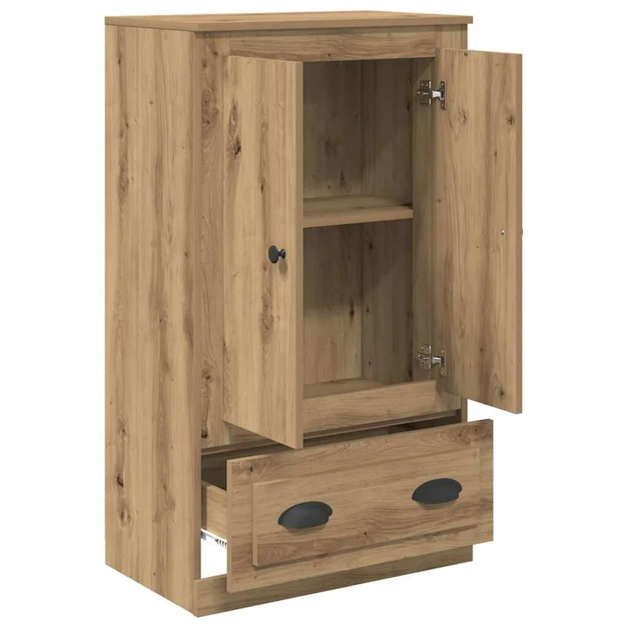 Haut Armoire Chêne artisanal 60 x 35,5 x 103,5 cm - 5