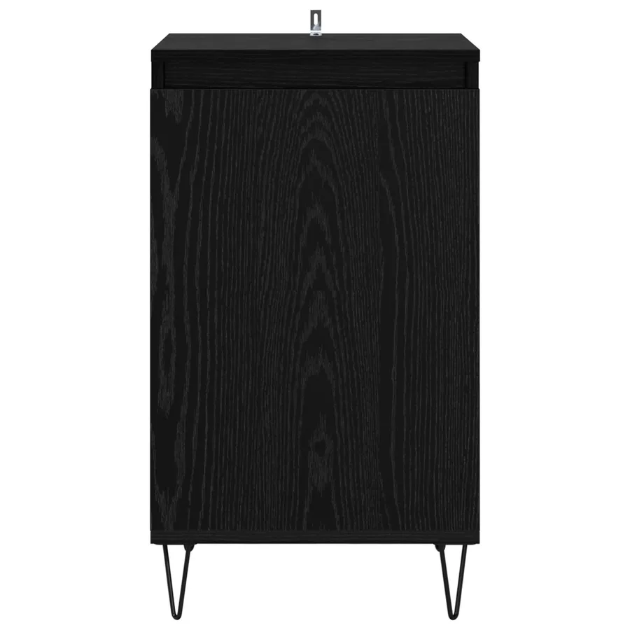 Buffet Chêne noir 40 x 35 x 70 cm Bois d'ingénierie - 6