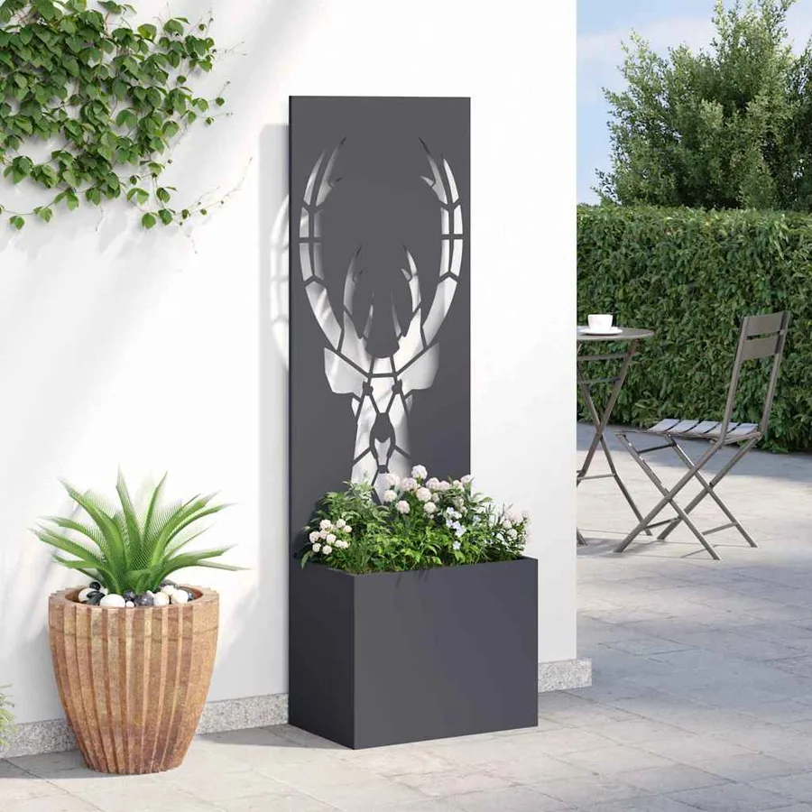 Écran de confidentialité de jardin Anthracite 50 x 150 cm - 4
