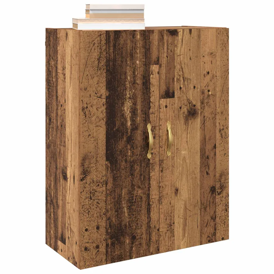 Armoire Murale 2 pcs Bois ancien 69,5 x 34 x 90 cm - 3