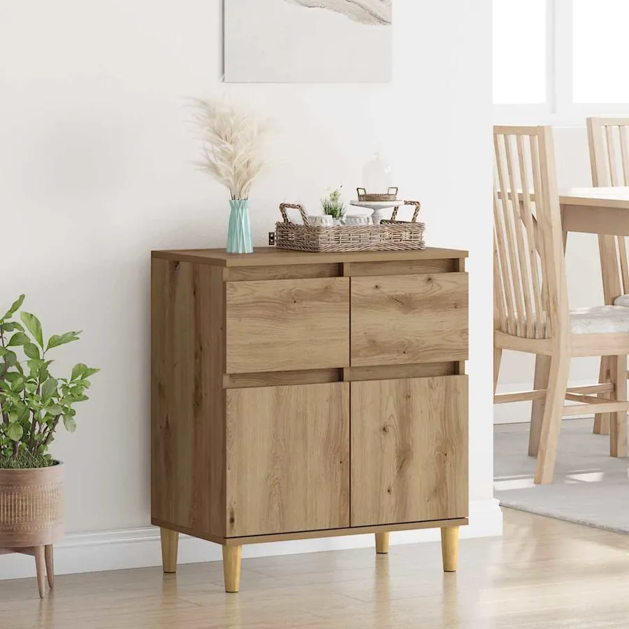 Buffet Chêne artisanal 60 x 35 x 70 cm Bois d'ingénierie