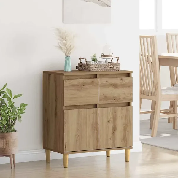 Buffet Chêne artisanal 60 x 35 x 70 cm Bois d'ingénierie