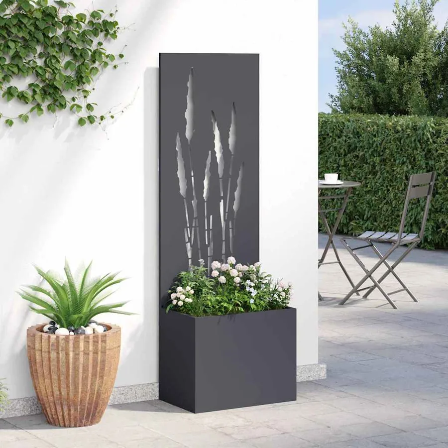 Écran de confidentialité de jardin Anthracite 50 x 150 cm - 4