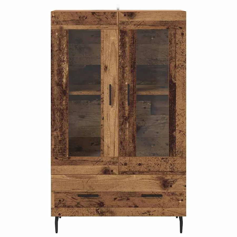 Haut Armoire Bois Ancien 69,5 x 31 x 115 cm Bois d'ingénierie - 6