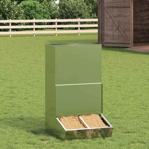 Distributeur de porcs Argent 55 x 51 x 91,5 cm Acier galvanisé