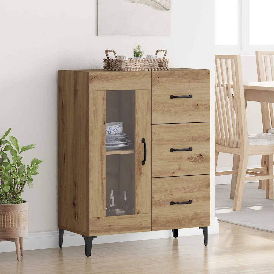 Buffet Chêne artisanal 69,5 x 34 x 90 cm