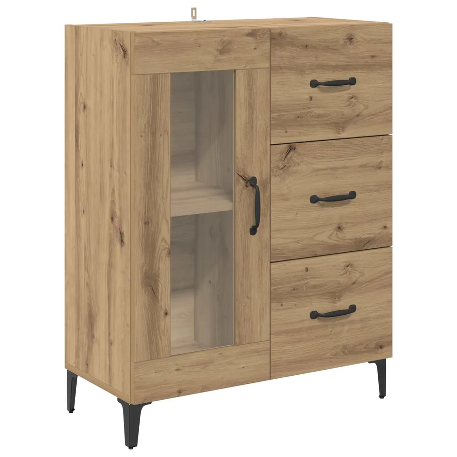 Buffet Chêne artisanal 69,5 x 34 x 90 cm - 2