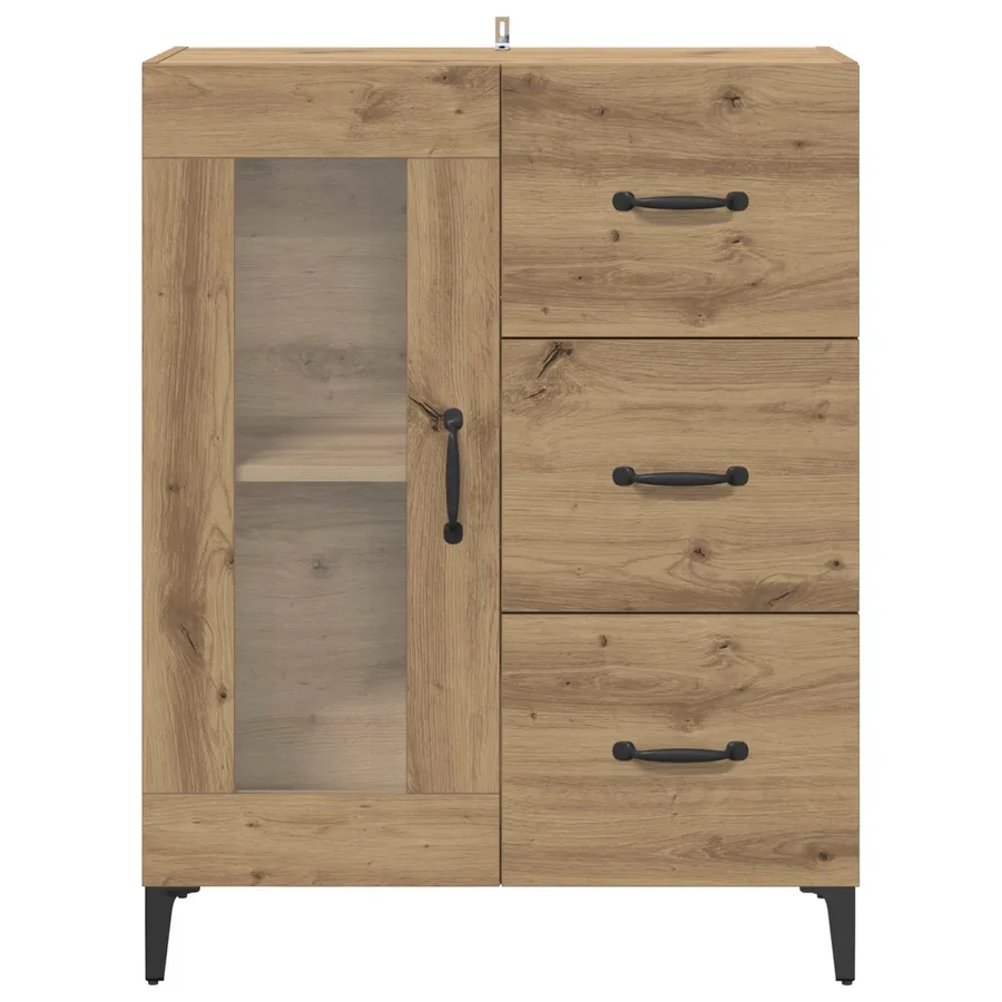 Buffet Chêne artisanal 69,5 x 34 x 90 cm - 6