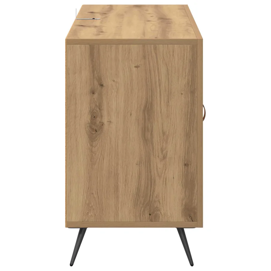 Buffet Chêne artisanal 100 x 36 x 60 cm Bois d'ingénierie - 7