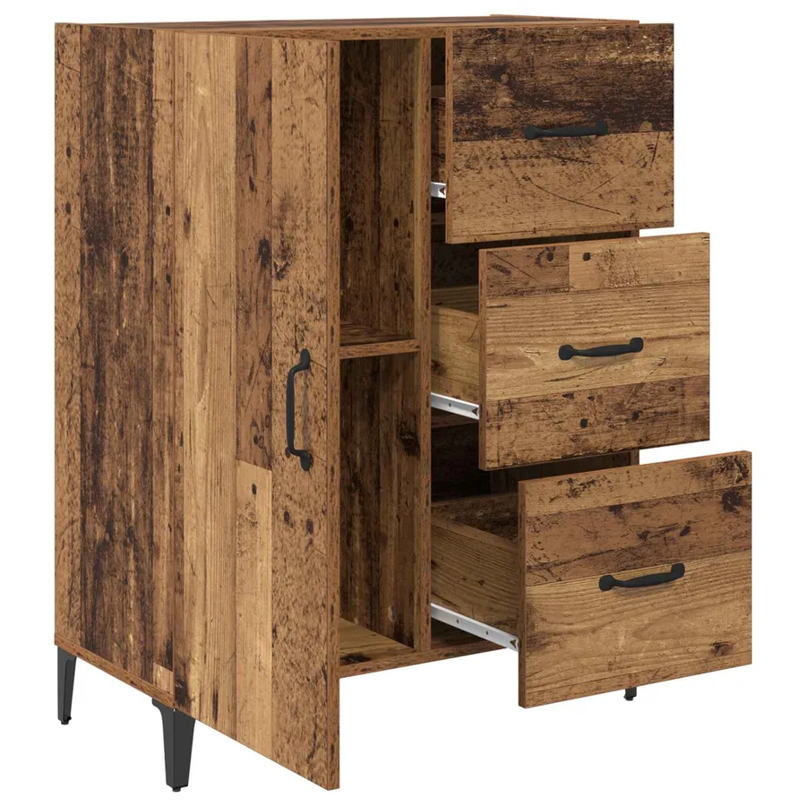 Buffet Bois ancien 69,5 x 34 x 90 cm Bois d'ingénierie - 5