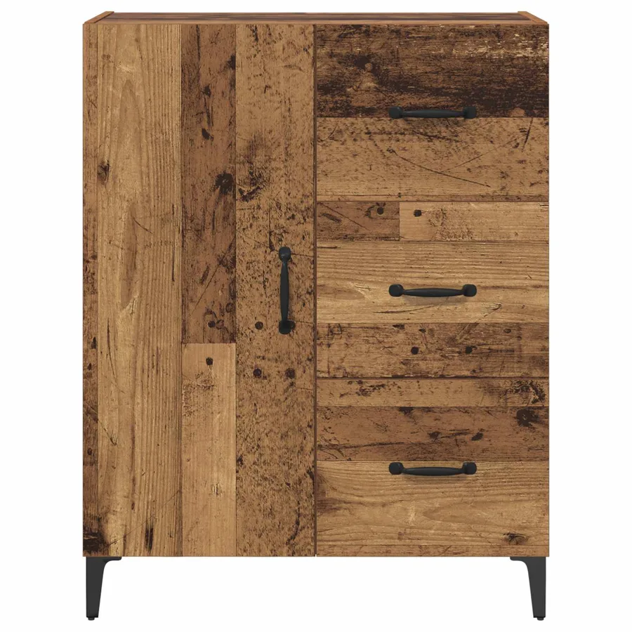 Buffet Bois ancien 69,5 x 34 x 90 cm Bois d'ingénierie - 6