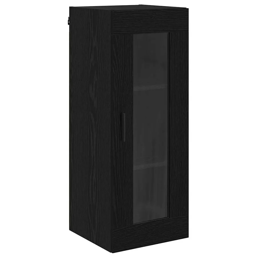 Meuble mural Chêne noir 34,5 x 34 x 90 cm - 2