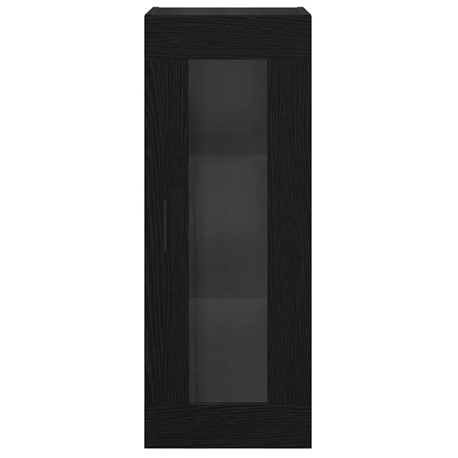 Meuble mural Chêne noir 34,5 x 34 x 90 cm - 6