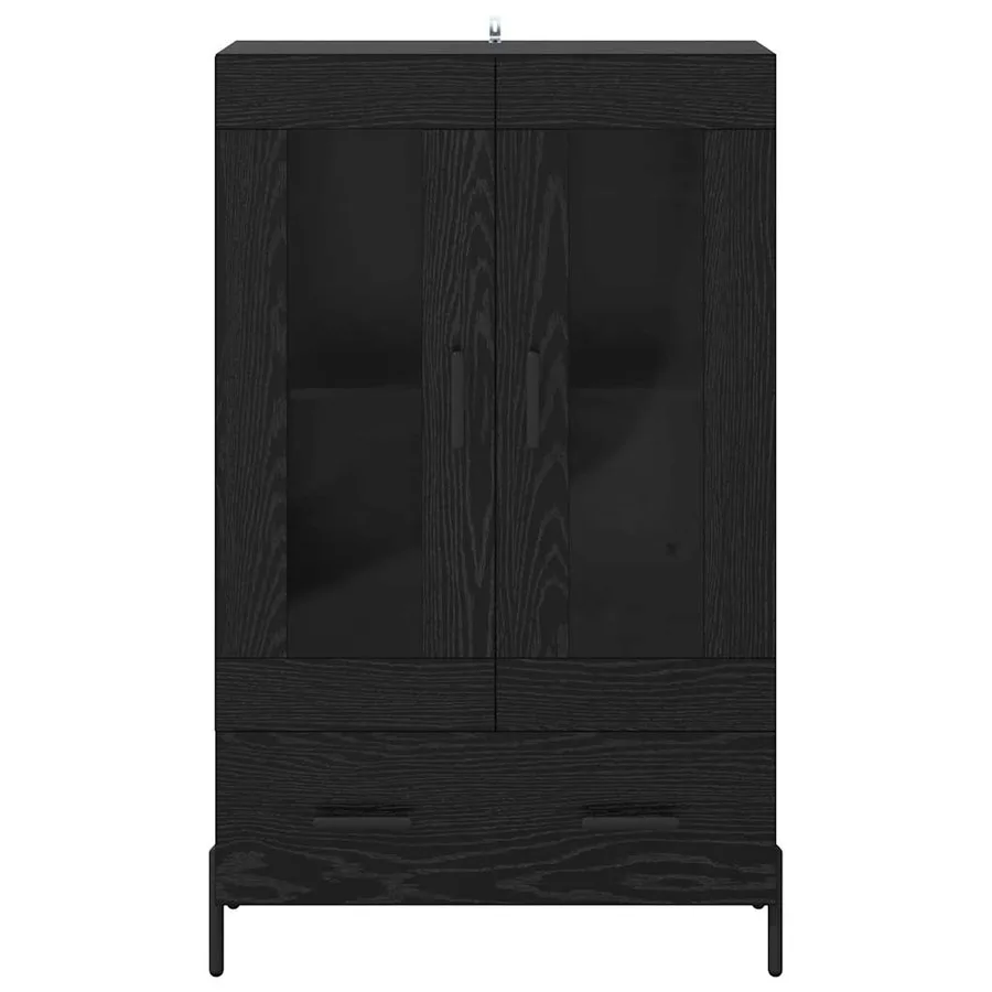 Haut Armoire avec tiroir Corona Chêne noir 69,5 x 31 x 115 cm - 6