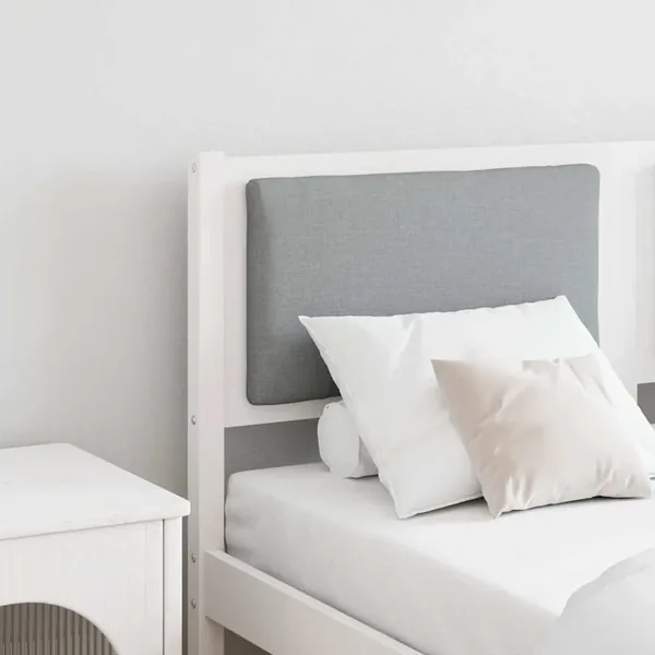 Tête de lit Autre Blanc 150 cm Bois massif en pin