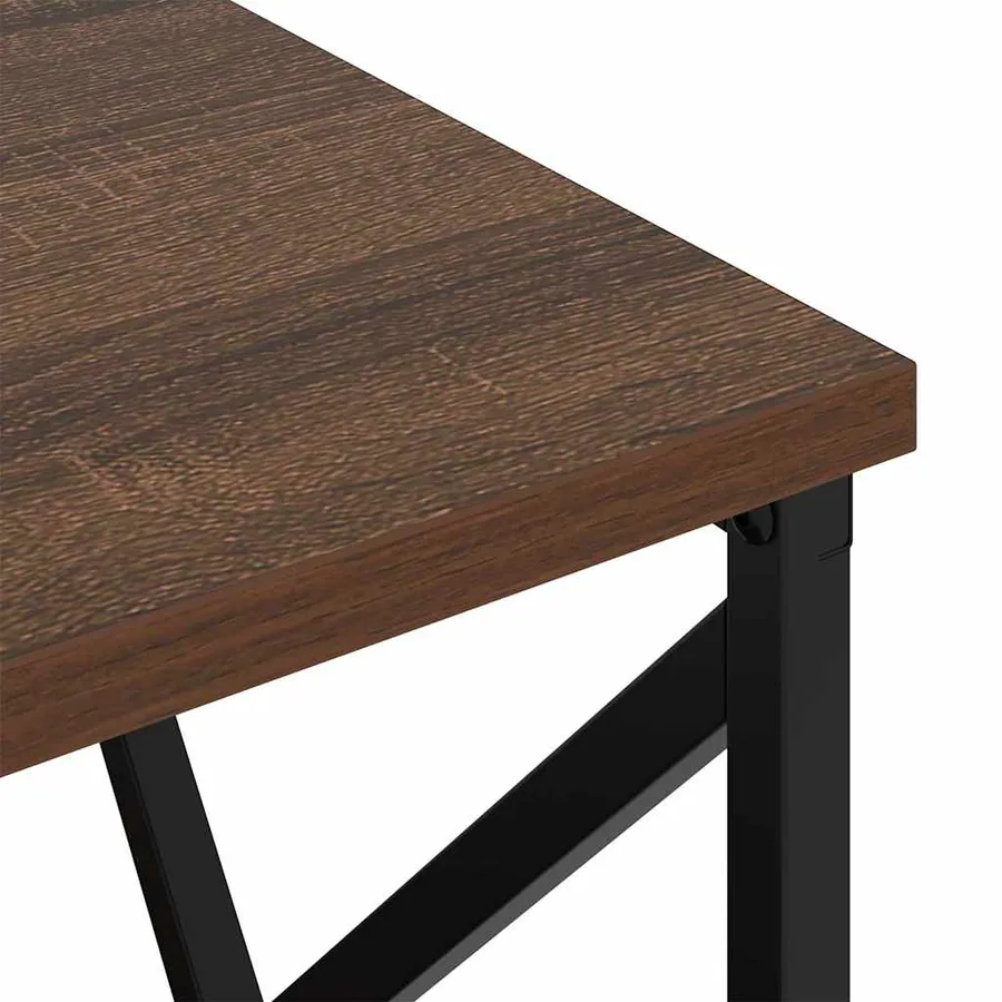 Cabinet de chevet avec tiroir 2 pcs Chêne brun 40 x 31 x 60 cm - 11