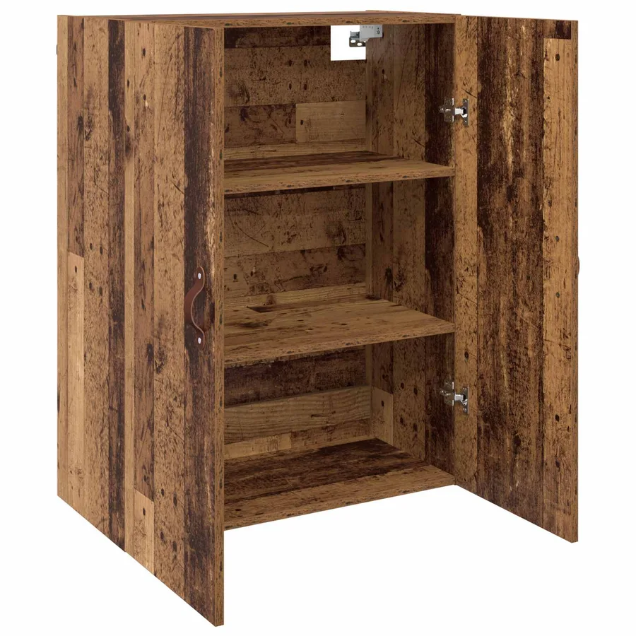 Armoire Murale 2 pcs Bois ancien 69,5 x 34 x 90 cm - 6