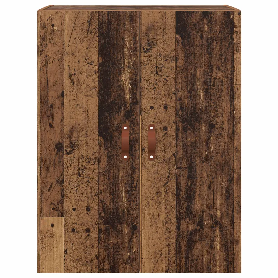 Armoire Murale 2 pcs Bois ancien 69,5 x 34 x 90 cm - 7