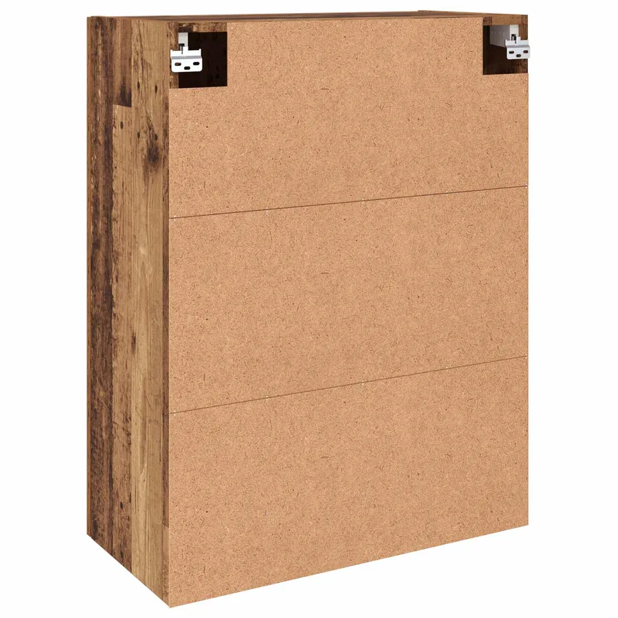 Armoire Murale 2 pcs Bois ancien 69,5 x 34 x 90 cm - 9