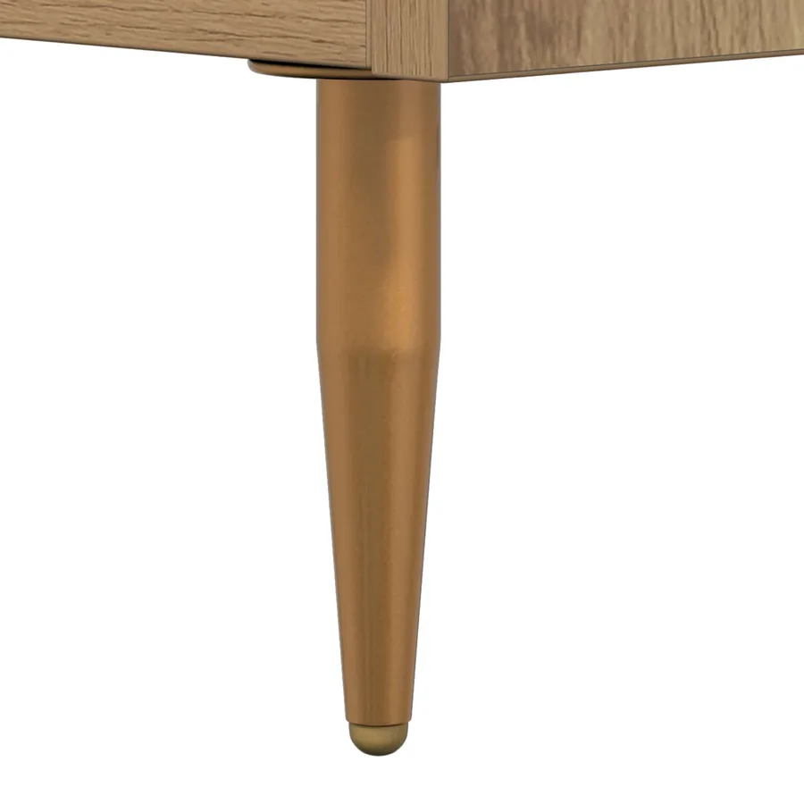 Buffet chêne artisanal 34 x 34,5 x 90 cm Bois d'ingénierie - 11