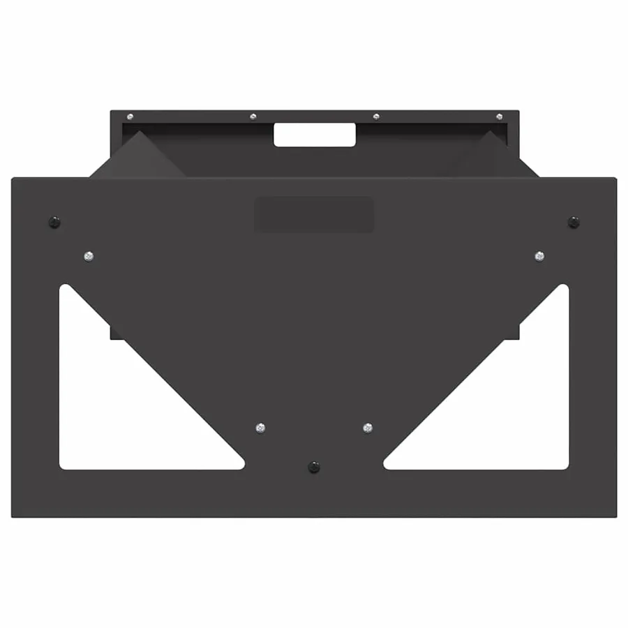 Trough d'alimentation pour le bétail Noir 108 x 50 x 28 cm - 6