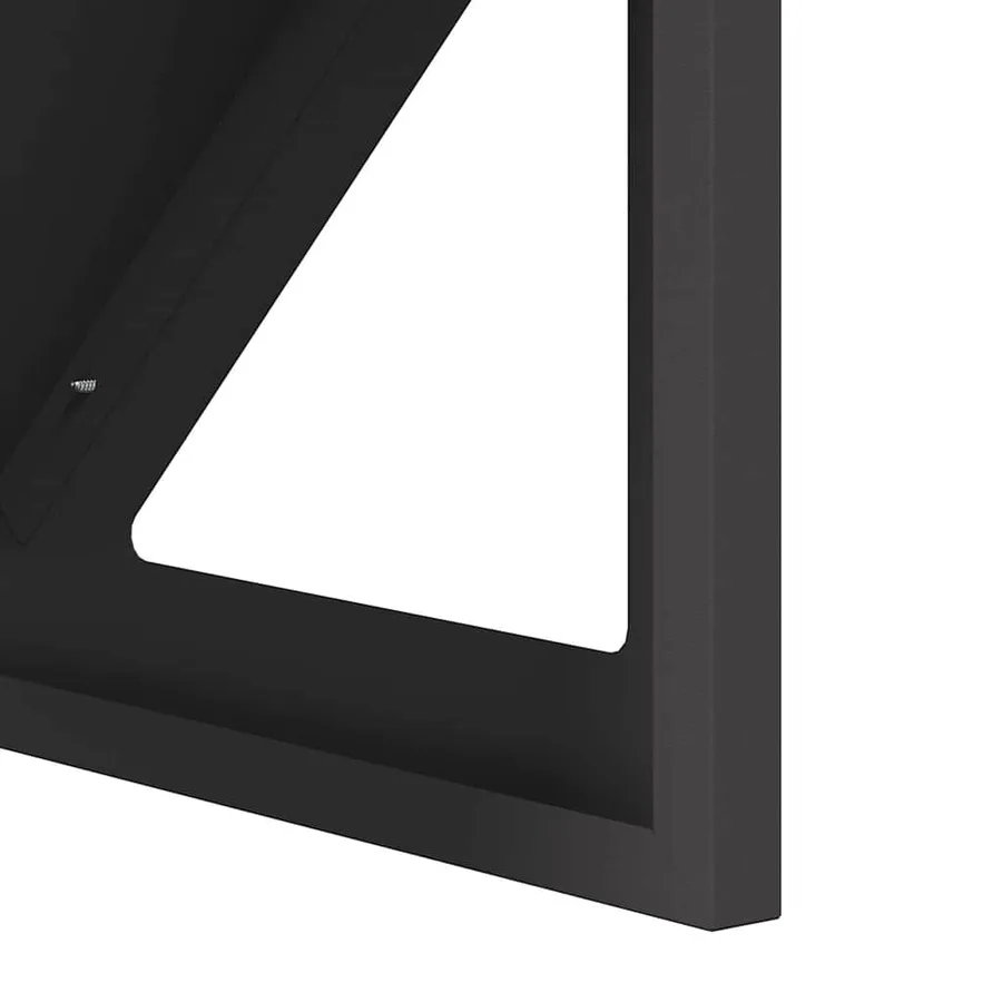 Trough d'alimentation pour le bétail Noir 108 x 50 x 28 cm - 7