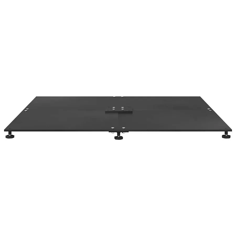 Pied de parasol Noir 100 x 100 x 4 cm Acier - 6