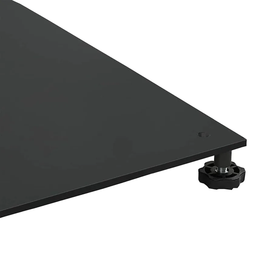 Pied de parasol Noir 100 x 100 x 4 cm Acier - 9