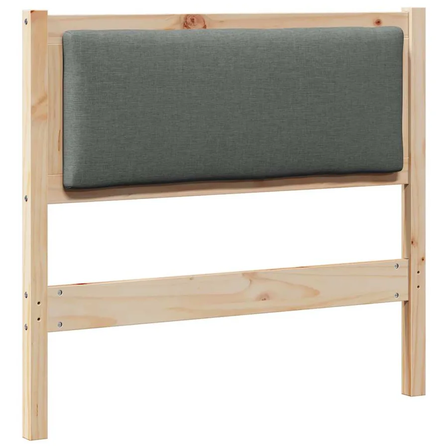 Tête de lit Autre Marron 100 cm Bois massif en pin - 2