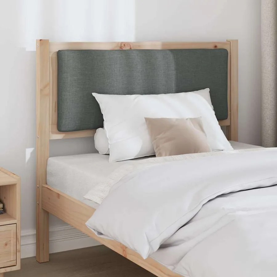Tête de lit Autre Marron 100 cm Bois massif en pin - 3