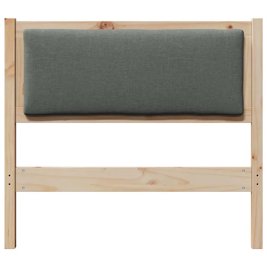 Tête de lit Autre Marron 100 cm Bois massif en pin - 4