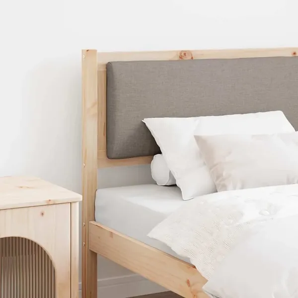 Tête de lit Autre Marron 100 cm Bois massif en pin