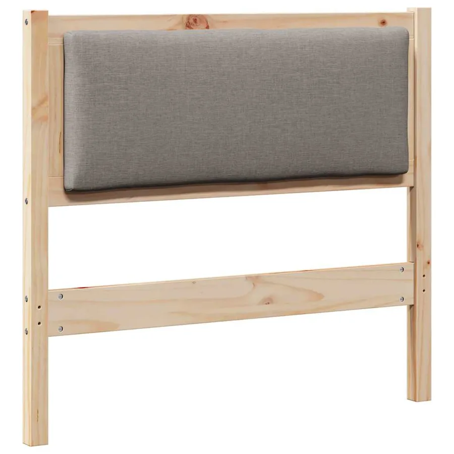 Tête de lit Autre Marron 100 cm Bois massif en pin - 2