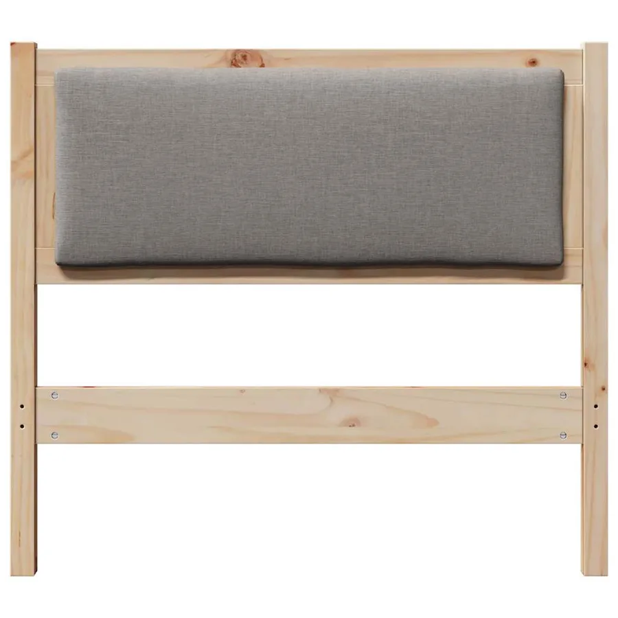 Tête de lit Autre Marron 100 cm Bois massif en pin - 4