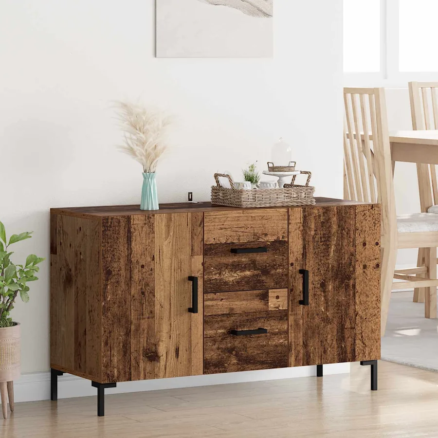 Buffet Bois Ancien 100 x 36 x 60 cm Bois d'ingénierie
